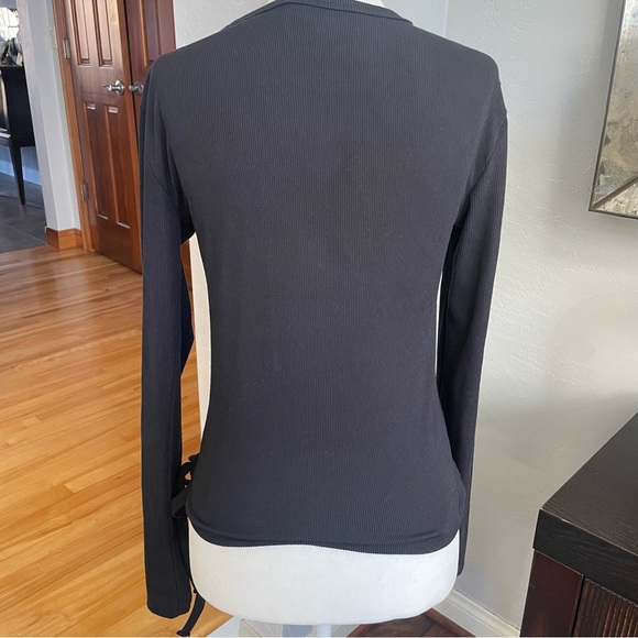 NWOT One Step Up Vintage Wrap Top - Picture 3 of 8